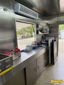 2021 Food Concession Trailer Kitchen Food Trailer Upright Freezer Florida for Sale