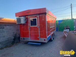 2021 Food Trailer Kitchen Food Trailer Concession Window California for Sale