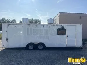2021 24' Kitchen Food Concession Trailer with Pro Fire System for Sale in Illinois!