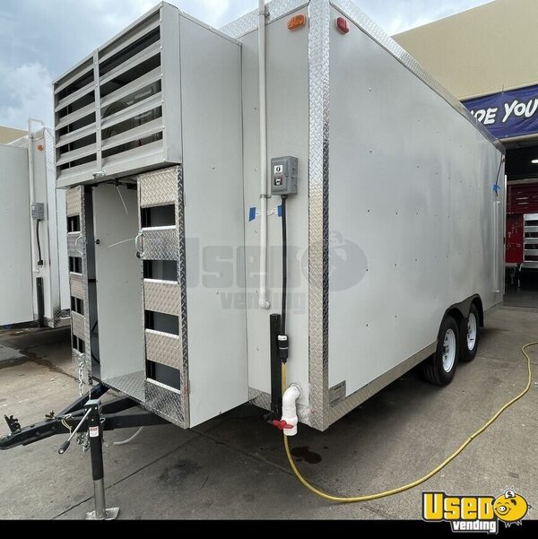 2021 Food Trailer Kitchen Food Trailer Texas for Sale