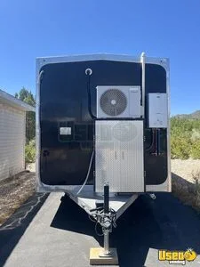 2021 Food Vending Trailer Kitchen Food Trailer Diamond Plated Aluminum Flooring Utah for Sale