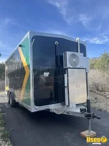2021 Food Vending Trailer Kitchen Food Trailer Stainless Steel Wall Covers Utah for Sale
