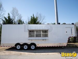 2021 Gooseneck Kitchen Food Concession Trailer Kitchen Food Trailer Air Conditioning North Carolina for Sale