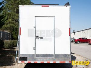 2021 Gooseneck Kitchen Food Concession Trailer Kitchen Food Trailer Diamond Plated Aluminum Flooring North Carolina for Sale