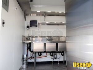 2021 Gooseneck Kitchen Food Concession Trailer Kitchen Food Trailer Exterior Lighting North Carolina for Sale