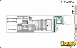 2021 Gooseneck Kitchen Food Concession Trailer Kitchen Food Trailer Exterior Work Lights North Carolina for Sale
