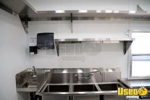 2021 Gooseneck Kitchen Food Concession Trailer Kitchen Food Trailer Grease Trap North Carolina for Sale