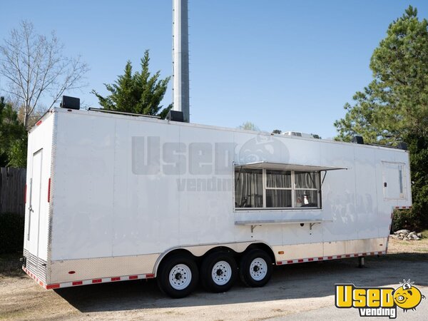 2021 Gooseneck Kitchen Food Concession Trailer Kitchen Food Trailer North Carolina for Sale