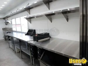 2021 Gooseneck Kitchen Food Concession Trailer Kitchen Food Trailer Prep Station Cooler North Carolina for Sale