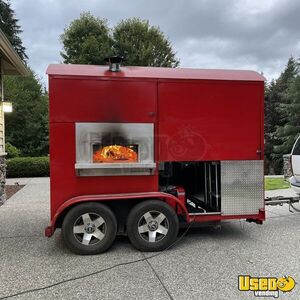 2021 Hdme Pizza Trailer Stainless Steel Wall Covers Washington for Sale