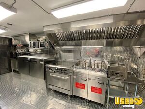 2021 Kitchen Concession Trailer Kitchen Food Trailer Stainless Steel Wall Covers Texas for Sale