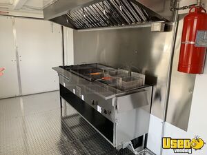 2021 Kitchen Food Concession Trailer Kitchen Food Trailer Stainless Steel Wall Covers Texas for Sale
