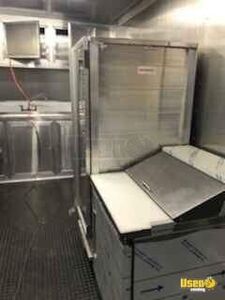 2021 Kitchen Food Trailer Diamond Plated Aluminum Flooring North Carolina for Sale