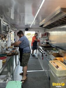 2021 Kitchen Food Trailer Kitchen Food Trailer Upright Freezer Texas for Sale