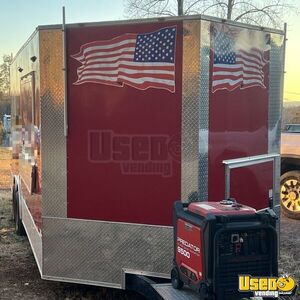 2021 Kitchen Food Trailer Stainless Steel Wall Covers North Carolina for Sale