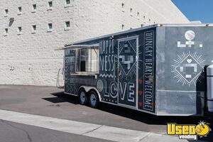 2021 Kitchen Trailer Kitchen Food Trailer Diamond Plated Aluminum Flooring Arizona for Sale