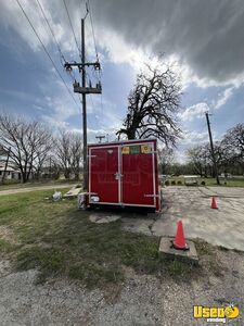 2021 Kitchen Trailer Kitchen Food Trailer Exterior Customer Counter Texas for Sale
