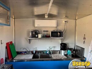 2021 Kitchen Trailer Kitchen Food Trailer Exterior Customer Counter Texas for Sale