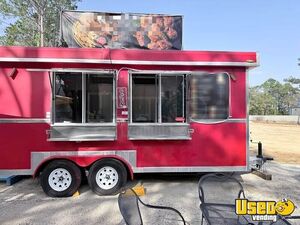 Well Equipped - 2021 8' x 16' Kitchen Food Concession Trailer for Sale in Louisiana!