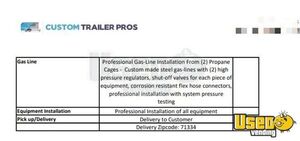 2021 Kitchen Trailer Kitchen Food Trailer Open Signage Louisiana for Sale