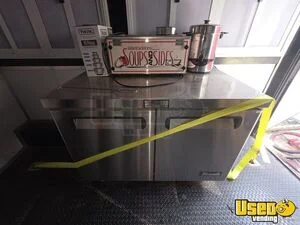 2021 Kitchen Trailer Kitchen Food Trailer Upright Freezer Texas for Sale