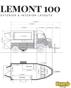 2021 Lemont L Ice Cream Trailer Refrigerator California for Sale