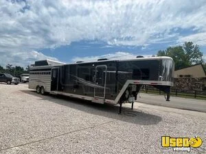 2021 Lq Trailer Stock Trailer With Living Quarters Generator Arkansas for Sale
