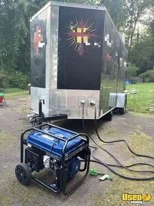2021 Mobile Food Trailer Kitchen Food Trailer Prep Station Cooler Virginia for Sale