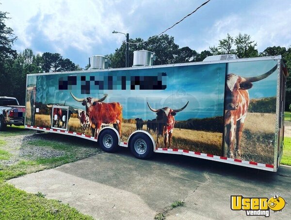 2021 Mobile Kitchen Trailer Kitchen Food Trailer Texas for Sale