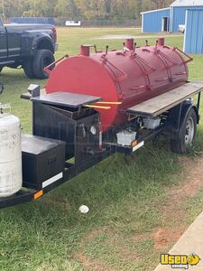 2021 Open Bbq Trailer Open Bbq Smoker Trailer Work Table Louisiana for Sale