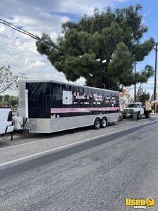 2021 Peach Cargo Mobile Hair & Nail Salon Truck Concession Window California for Sale