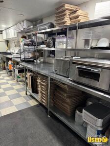2021 Pizza Food Concession Trailer Pizza Trailer Stainless Steel Wall Covers Texas for Sale