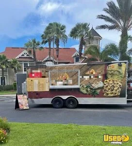 2021 20' Pizza Food Concession Trailer with Pro Fire System for Sale in Florida!