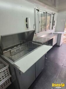 2021 Platform Food Concession Trailer Kitchen Food Trailer Diamond Plated Aluminum Flooring North Carolina for Sale