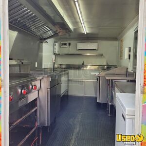 2021 Platform Food Concession Trailer Kitchen Food Trailer Stainless Steel Wall Covers North Carolina for Sale