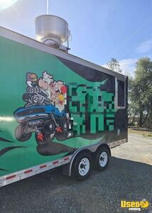 2021 Q736 Kitchen Food Trailer Air Conditioning California for Sale