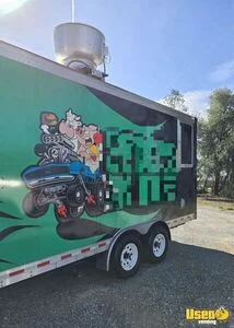 2021 Q736 Kitchen Food Trailer Air Conditioning California for Sale