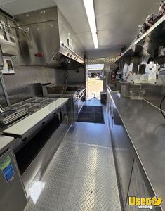 2021 Q736 Kitchen Food Trailer Diamond Plated Aluminum Flooring California for Sale