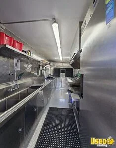 2021 Q736 Kitchen Food Trailer Stainless Steel Wall Covers California for Sale