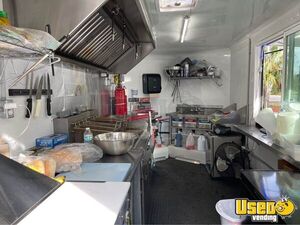 2021 Sg714ta2 Kitchen Concession Trailer Kitchen Food Trailer Exterior Customer Counter Florida for Sale