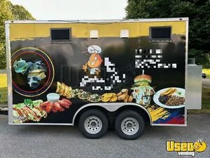 2021 Sgac Kitchen Food Trailer Stainless Steel Wall Covers Pennsylvania for Sale