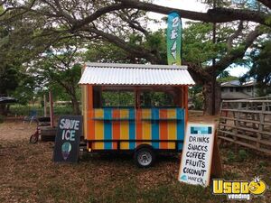 2021 Shaved Ice Concession Trailer Snowball Trailer Concession Window Hawaii for Sale