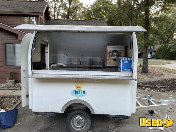 2021 Soft Serve Concession Trailer Ice Cream Trailer Texas for Sale