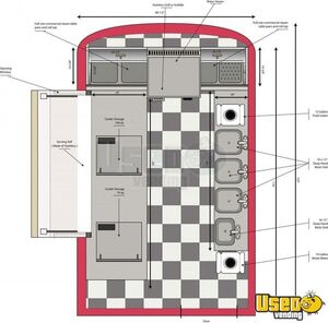 2021 Stand King Concession Trailer Reach-in Upright Cooler Florida for Sale