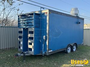 2021 Stx 16x8 Kitchen Food Trailer Propane Tank Texas for Sale