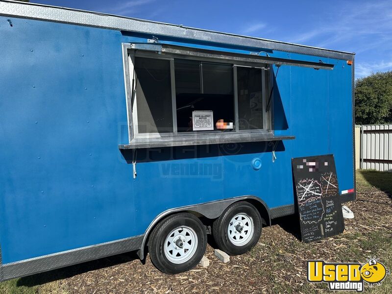 2021 Stx 16x8 Kitchen Food Trailer Texas for Sale