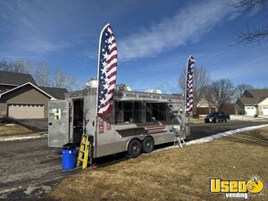 2021 Trailer Kitchen Food Trailer Exterior Customer Counter Minnesota for Sale