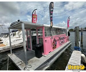 2021 Tritoon Kitchen Food Trailer Cabinets Florida Gas Engine for Sale