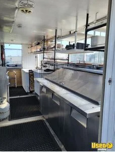 2021 Tritoon Kitchen Food Trailer Propane Tank Florida Gas Engine for Sale