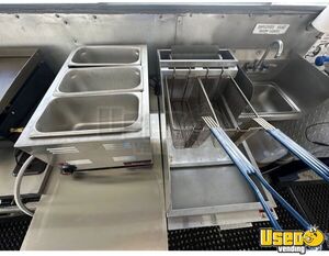 2021 Tritoon Kitchen Food Trailer Reach-in Upright Cooler Florida Gas Engine for Sale